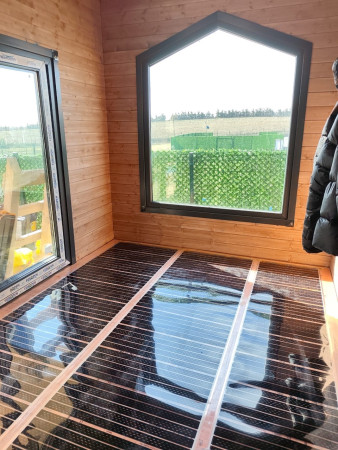 Elektrikli yerden ısıtma - Tiny house ısıtma (Çatalca /İstanbul) 